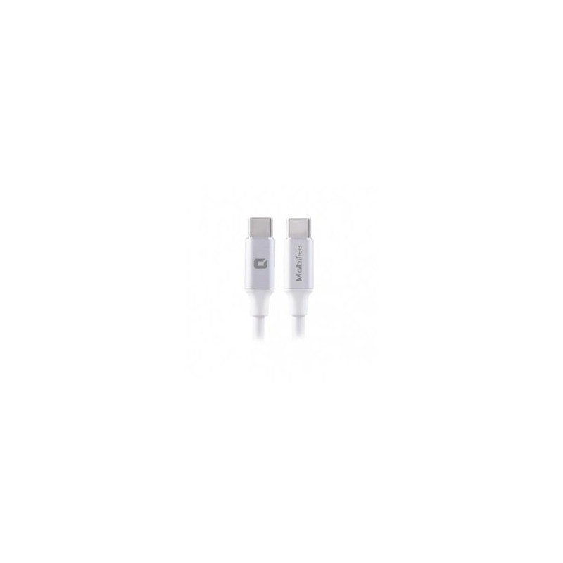 Cable C a C Mobifree Cable Tipo C a C USB C USB C 1 m Color blanco TL1