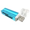 Lector USB BROBOTIX 180420A USB V2.0 Azul TL1