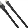 Cable USB a Lightning Naceb Technology NA0102N USB Lightning 1 m Negro TL1