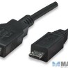 325677 Cable para Dispositivos USB MicroB de Alta Velocidad USB 2.0 A macho/ MicroB macho 480 Mbps 0.5 m Negro SBNB600