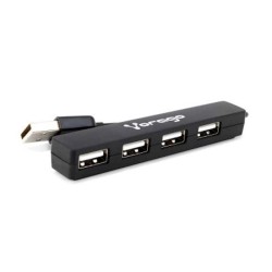 Hub USB VORAGO 480 Mbit/s Negro TL1