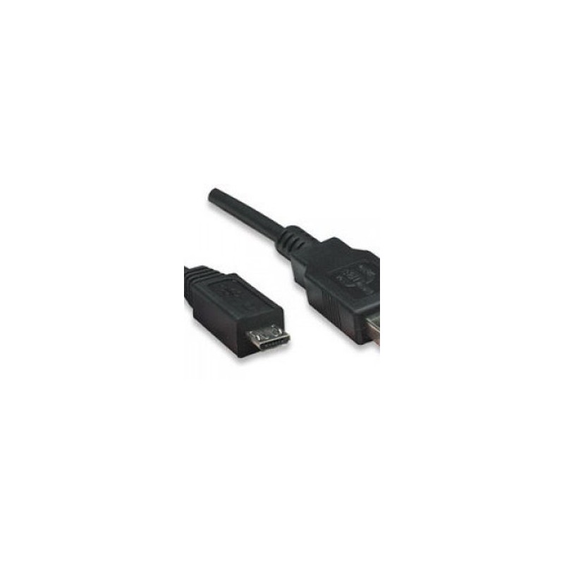 Cable USB MANHATTAN  3 m USB A MicroUSB B Macho/Macho Negro SBNB600