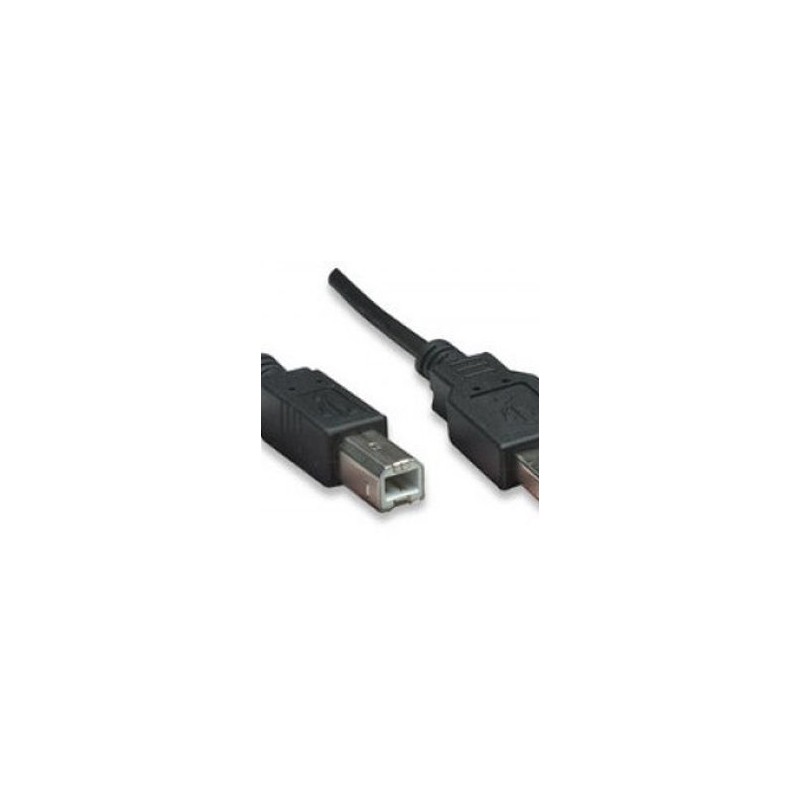 Cable USB MANHATTAN  45 m USB A USB B Macho/Macho Negro SBNB600