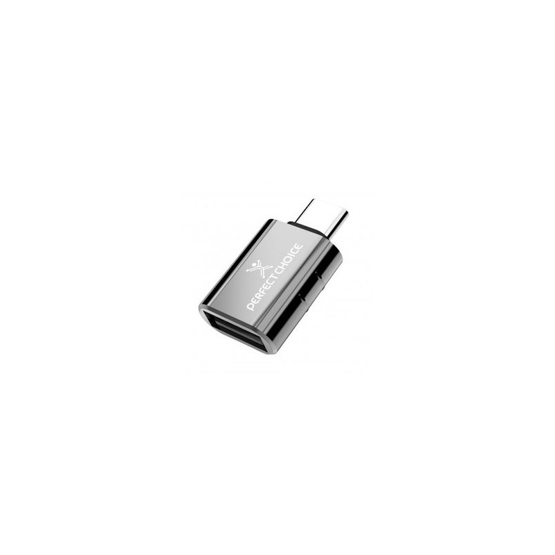 Adaptador USB tipo C a tipo USB A PERFECT CHOICE PC101291 Negro TL1