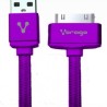 Cable USB VORAGO CAB118 1 m Morado SBNB600