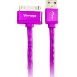 Cable USB VORAGO CAB118 1 m Rosa SBNB600