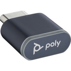 Adaptador USBC Plantronics Poly BT700 Spare 21787801 Bluetooth 5.1 hasta 50 mts. audio HD comp. serie Voyager comp.UC Softphones