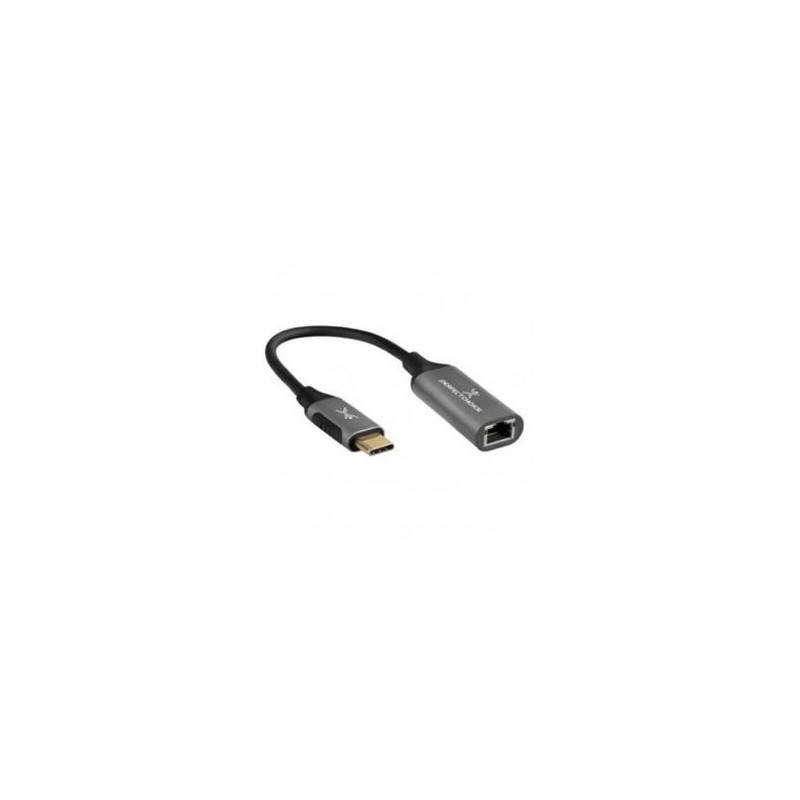 Adaptador USBC a ETHERNET RJ45 PERFECT CHOICE PC101277 USB C RJ45 Negro IDCARDKR2K
