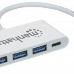 163552 HUB USBC de 3 puertos USBA 3.2 Gen 1 con Power Delivery   SBNB600