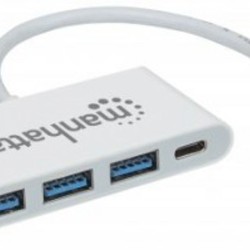 163552 HUB USBC de 3 puertos USBA 3.2 Gen 1 con Power Delivery   SBNB600