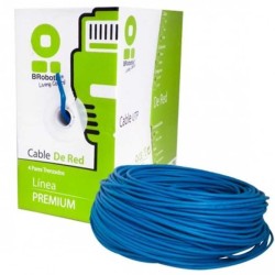 Bobina BROBOTIX 400052 100 m Azul Interior CAT5e CCA TL1