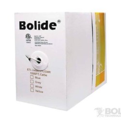 Cable de red Bolide BP0033/CAT5E/CMRWhite 305 m Blanco CAT5e 100 Cobre NMG-30U2