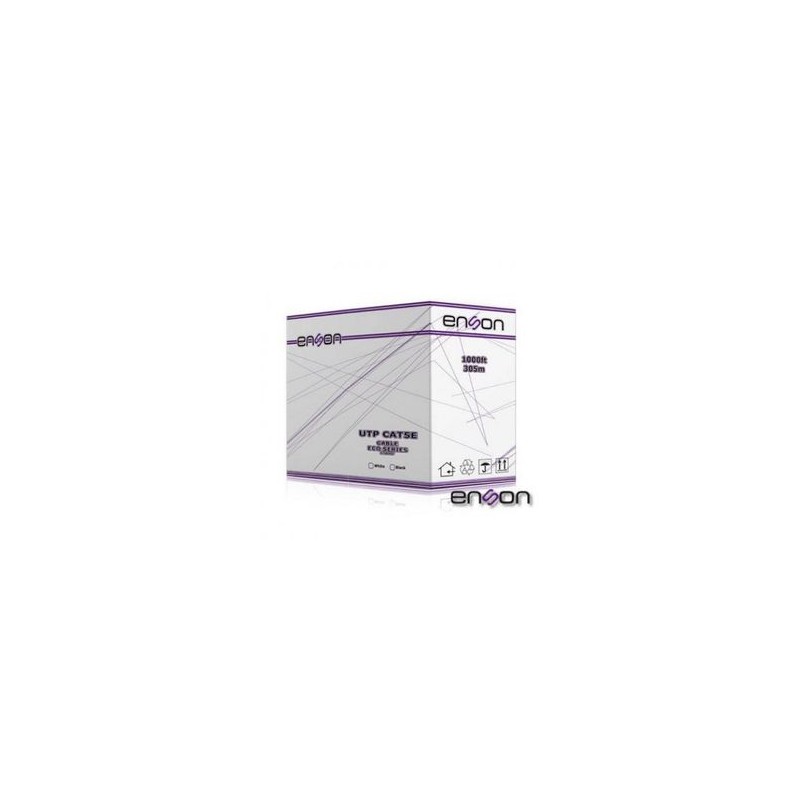 Bobina ENSON 12251W305 305 m Color blanco CAT5e TL1