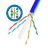Bobina de cable UTP Saxxon Cat6A 100 cobre OUTPCAT6AAZO TL1