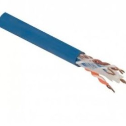 Cable UTP WAM CAT6AZUL 305 m Azul Interior ALEACIÓN DE COBRE Y ALUMINIO TL1