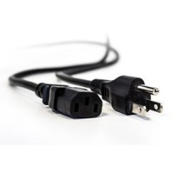 Cable de alimentación VORAGO Negro TL1