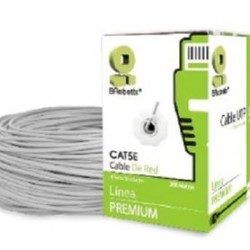 Bobina BROBOTIX 308201 200 mts Gris Interior CAT5e CCA TL1