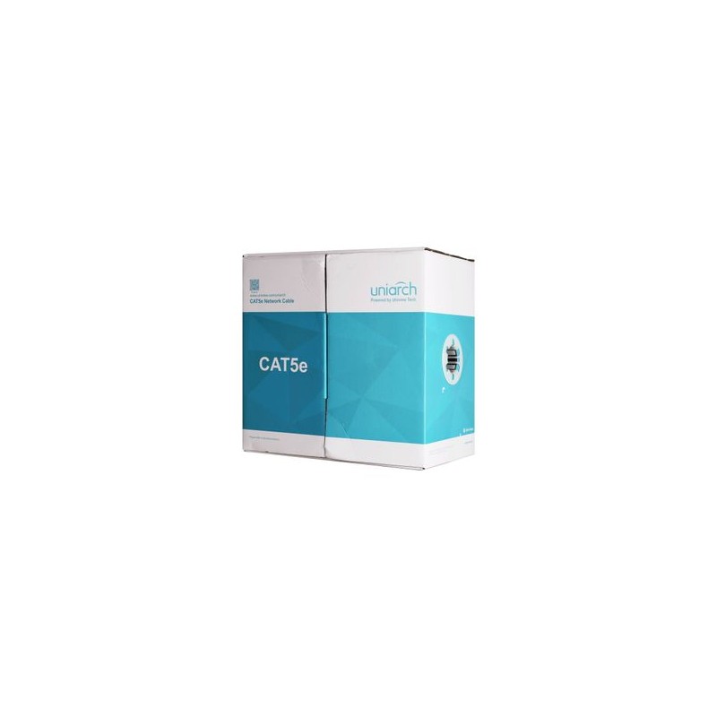Cableado UTP UNIARCH CABLC2100AIN 305 m CAT5e Azul Cableado por UTP Interior 6005460