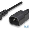 Cable de corriente  MANHATTAN Macho/hembra 18 m Negro TL1