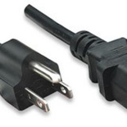 Cable Corriente de CPU MANHATTAN 323338 3.0 m Negro TL1