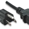 Cable Corriente de CPU MANHATTAN 323338 3.0 m Negro TL1