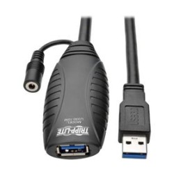 Cable  TRIPPLITE U33015M Cable de datos Negro 15 mts TL1