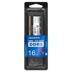 Memoria RAM ADATA DDR5 16GB SODIMM 4800MHz. NP. AD5S480016GS TL1