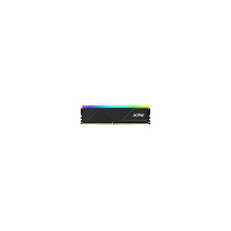 Memoria RAM ADATA XPG SPECTRIX D35G DDR4 8GB UDIMM 3200MHz con Iluminación RGB. Disipador NEGRO. AX4U32008G16ASBKD35G NMG-30U2