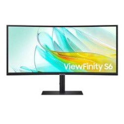 Monitor ViewFinity S6 34 pulgadas UltraWQHD (3440 x 1440) Curvatura 1000R 100Hz 5ms LS34C650UALXZX  6005460