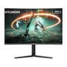 Monitor 31.5 pulgadas Hyundai Gaming HT32CGMBK03 / Led / Curvo / Full HD / HDMI / 165hz / 1ms / Color Negro IDCARDKR2K