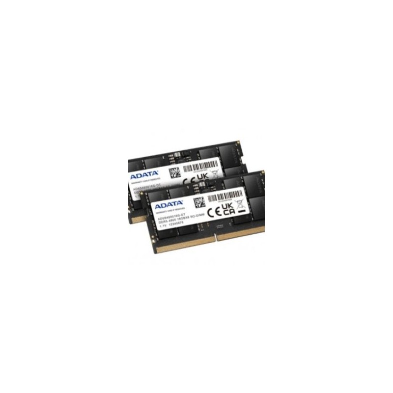 Memoria ADATA DDR5 32GB SODIMM 4800MHz. NP. AD5S480032GS TL1