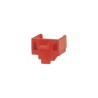 Kit De 10 Dispositivos Para Bloquear Puertos Rj45 Color Rojo Incluye Llave De Extracción