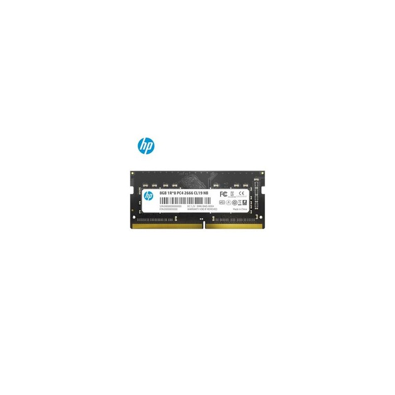 Memoria Ram HP 7EH98AAABM 8 GB DDR4 2666 MHz SODIMM LATENCIA CAS 19 TL1