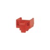 Kit De 10 Dispositivos Para Bloquear Puertos Rj45 Color Rojo Incluye Llave De Extracción