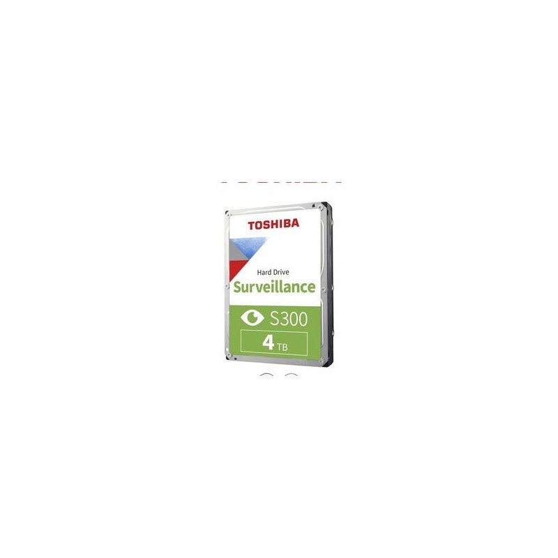 Toshiba Hdwt840uzsva  Disco Duro De 4 Tb Serie S300 Especial Para Videovigilancia Ideal Para Trabajo 24/7 Interfaz Sata 3.5 5400