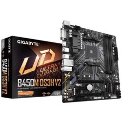 Motherboard GIGABYTE B450MDS3H V2 DDR4 AMD Socket AM4 Micro ATX TL1