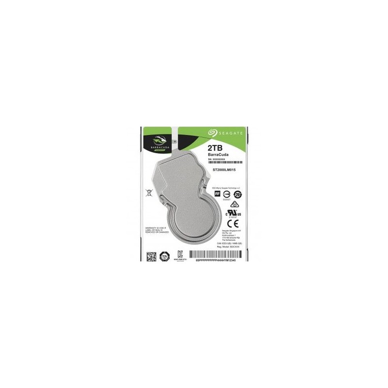 Disco Duro SEAGATE ST2000LM015 2 TB SATA 5400 RPM 2.5 pulgadas TL1
