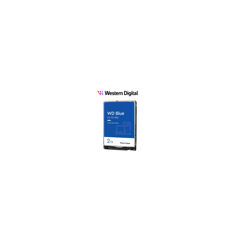 Western Digital Wd20spzx  Disco Duro Interno De 2tb / Serie Blue  /formato 2.5 / Sata 6gb/s / 5400 Rpm