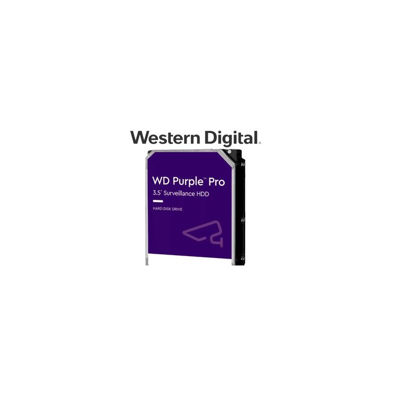 Western Digital Wd121purp  Disco Duro 12 Tb / Serie Purple Pro / 3.5 Sata3/ 6gb / S 256mb 24x7 / Dvr Y Nvr De 116 Bahias Y  164