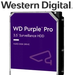 Western Digital Wd121purp  Disco Duro 12 Tb / Serie Purple Pro / 3.5 Sata3/ 6gb / S 256mb 24x7 / Dvr Y Nvr De 116 Bahias Y  164