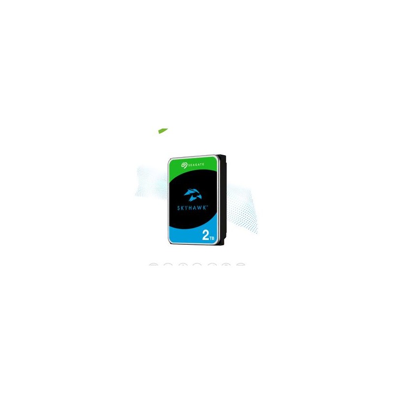 Seagate St2000vx017  Disco Duro De 2tb / Skyhawk / 6gbit/s /  3.5 / Sata Iii / 5400rpm/ 256 Cache / Recomendado Para Videovigila
