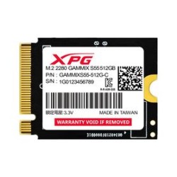 Unidad de Estado Sólido XPG GAMMIX S55 512GB PCIe Gen4 x4 M.2 2230 SGAMMIXS55512GC NMG-30U2