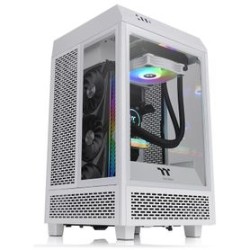 Gabinete  THERMALTAKE The Tower 100 Snow Mini Chassis MiniTower Gabinete MiniITX Color blanco 6005460