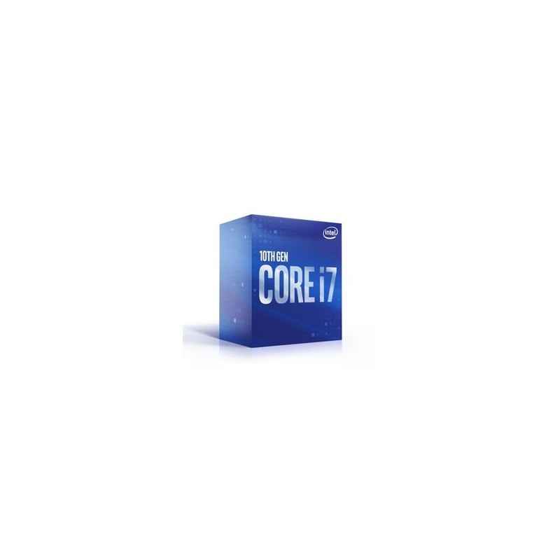 Procesador Intel Core i710700 2.90GHz 8 núcleos Socket 1200 16 MB Caché. Comet Lake. (COMPATIBLE MB CHIPSET 400 Y 500) TL1