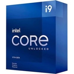 Procesador Intel Core i911900KF 3.50GHz 8 núcleos Socket 1200 16 MB Caché. Rocket Lake. (REQUIERE TARJETA DE VIDEO Y VENTILADOR.