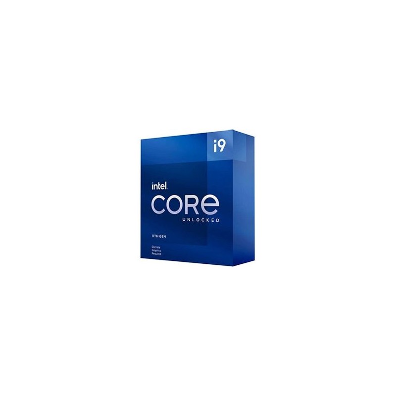 Procesador Intel Core i911900KF 3.50GHz 8 núcleos Socket 1200 16 MB Caché. Rocket Lake. (REQUIERE TARJETA DE VIDEO Y VENTILADOR.