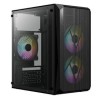 Gabinete  ACTECK Doom GI630  MicroTower PC micro ATX MiniATX Negro 500 W IDCARDKR2K