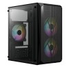 Gabinete  ACTECK Doom GI630  MicroTower PC micro ATX MiniATX Negro 500 W IDCARDKR2K