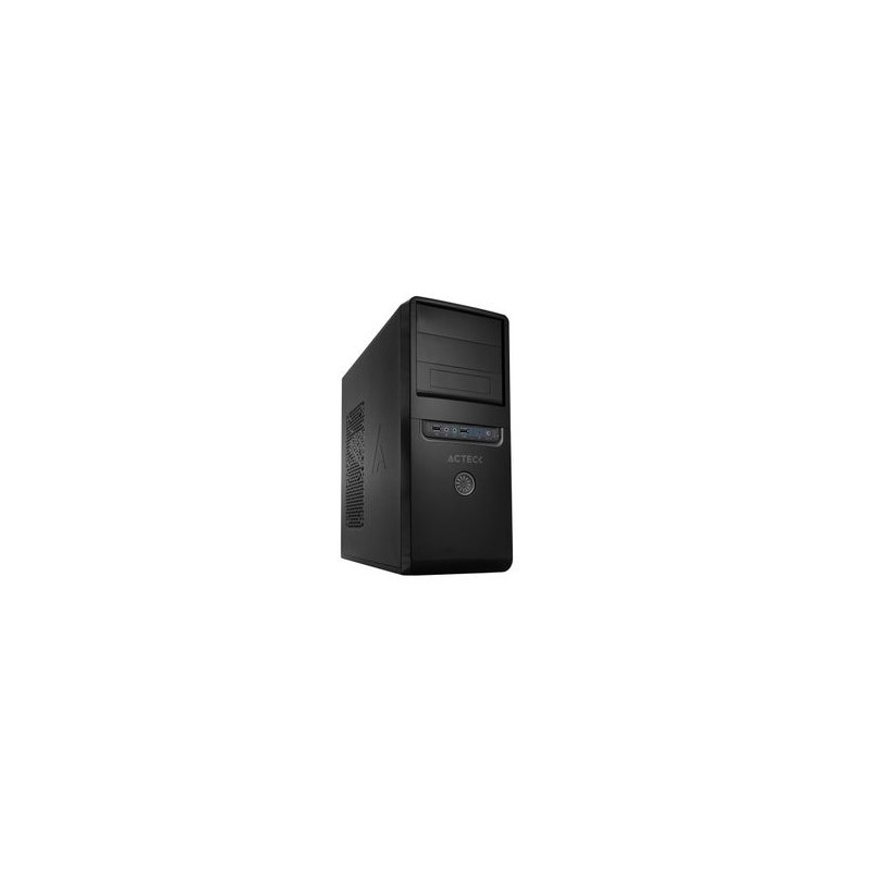 Gabinete ACTECK DASSEL P502 MidiTower PC ATX MicroATX Negro 500 W TL1