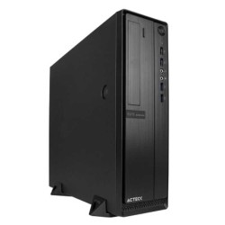 Gabinete ACTECK LUBECK GS660 MICRO Desktop Slim MICRO ATX Y MINI ITX USB 3.0 Fuente 500W 1 Vent TL1